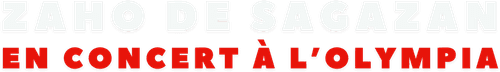 Zaho de Sagazan en concert à l'Olympia logo
