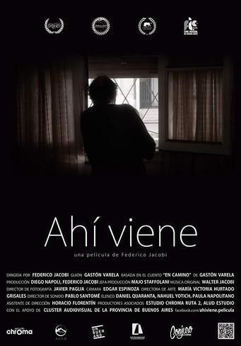 Ahí viene film afişi