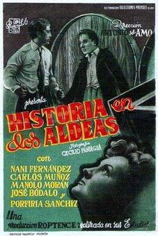 Historia en dos aldeas film afişi