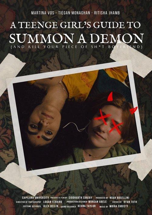 A Teenage Girl's Guide to Summon a Demon film afişi