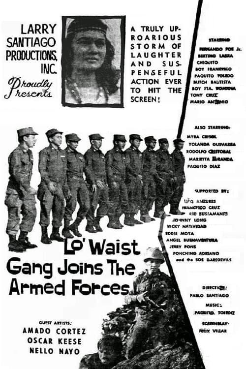 Lo' Waist Gang Joins the Army film afişi