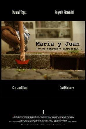María y Juan (no se conocen y simpatizan) film afişi