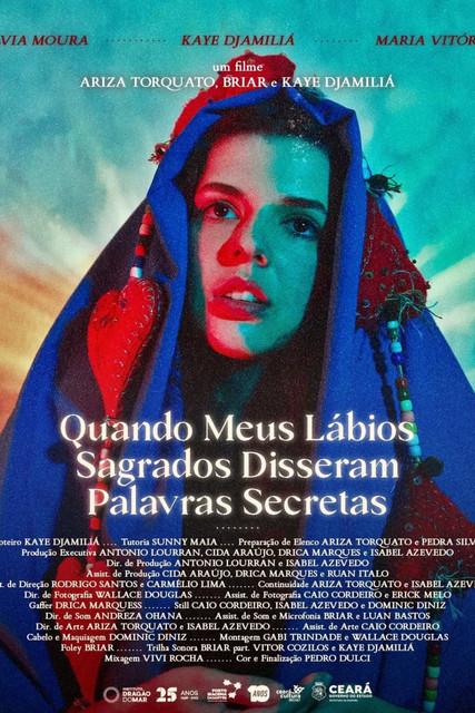 Quando Meus Lábios Sagrados Disseram Palavras Secretas film afişi