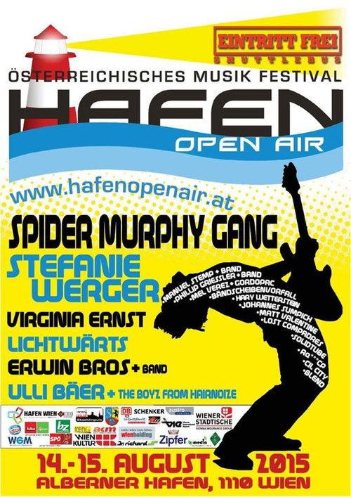Spider Murphy Gang Konzert in Hafen Open Air in 2015 film afişi