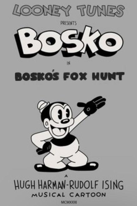 Bosko's Fox Hunt film afişi