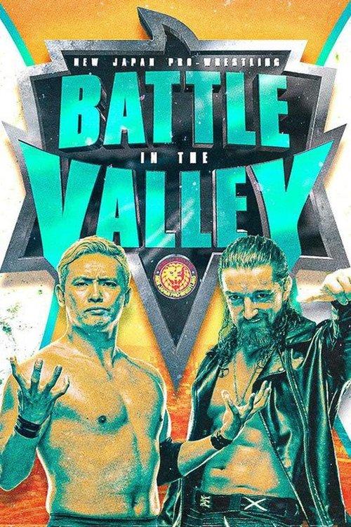 NJPW Battle In The Valley 2023 film afişi