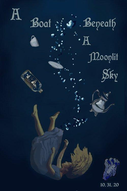 A Boat, Beneath A Moonlit Sky film afişi