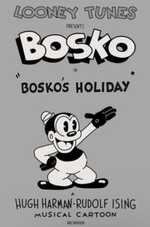 Bosko's Holiday film afişi