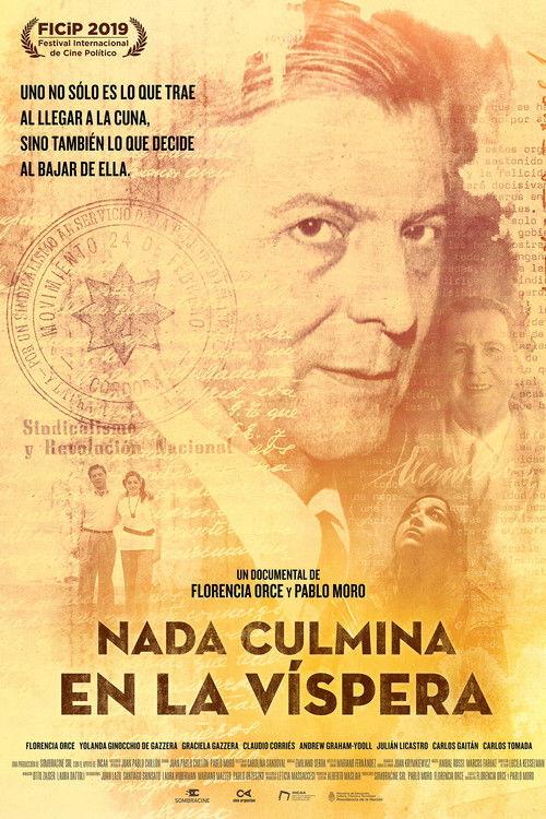 Nada culmina en la víspera film afişi