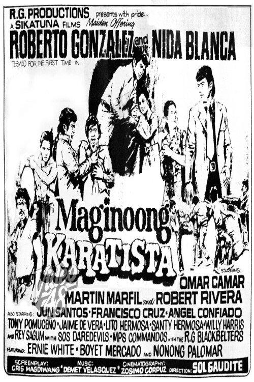 Maginoong Karatisa film afişi