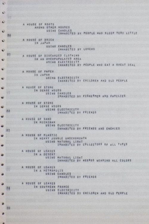 The House of Dust film afişi