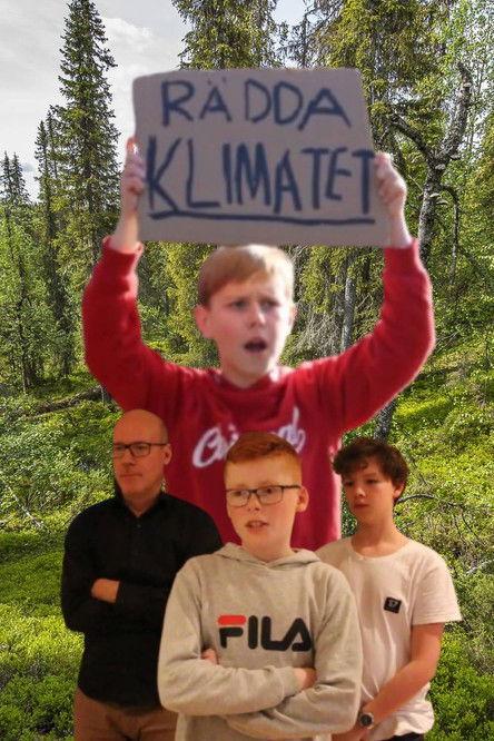 Skolstrejkaren Martins Tips På Halloween film afişi