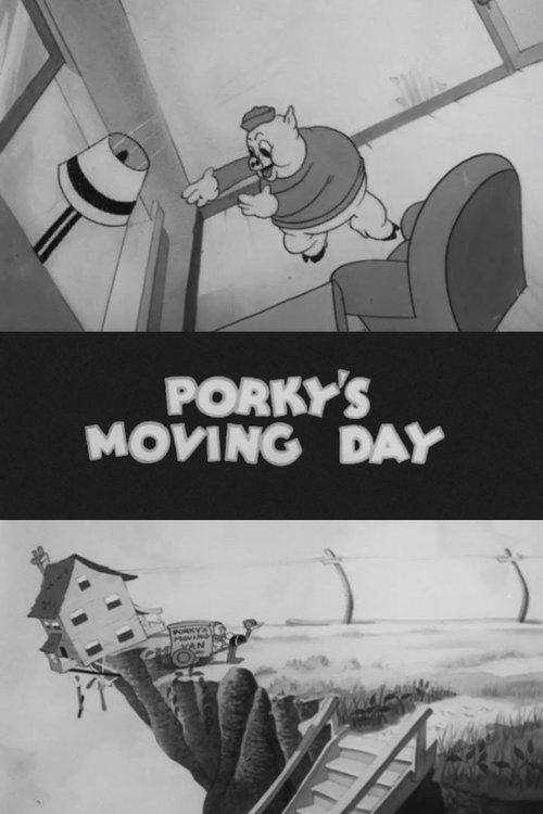 Porky's Moving Day film afişi