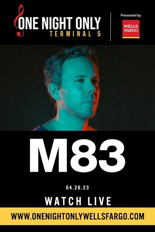 M83 - Live at Terminal 5 NYC film afişi