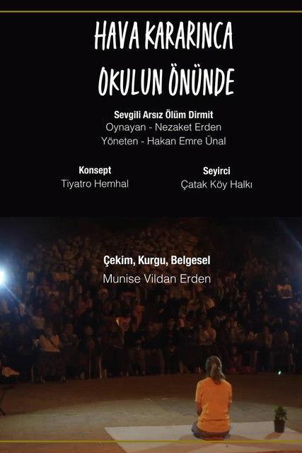 Hava Kararınca Okulun Önünde film afişi