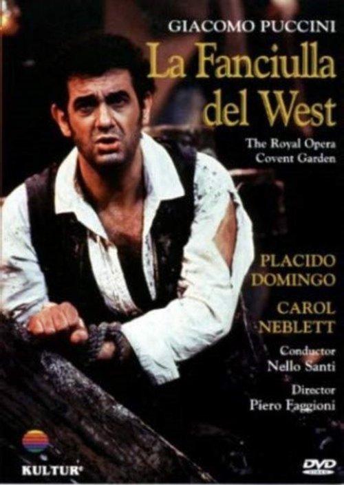 Puccini's La Fanciulla del West film afişi