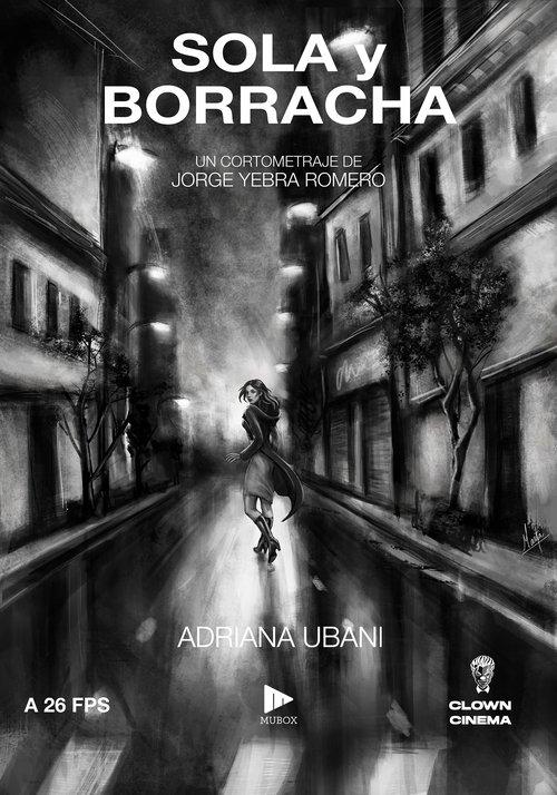 Sola y borracha film afişi