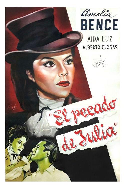 El pecado de Julia film afişi