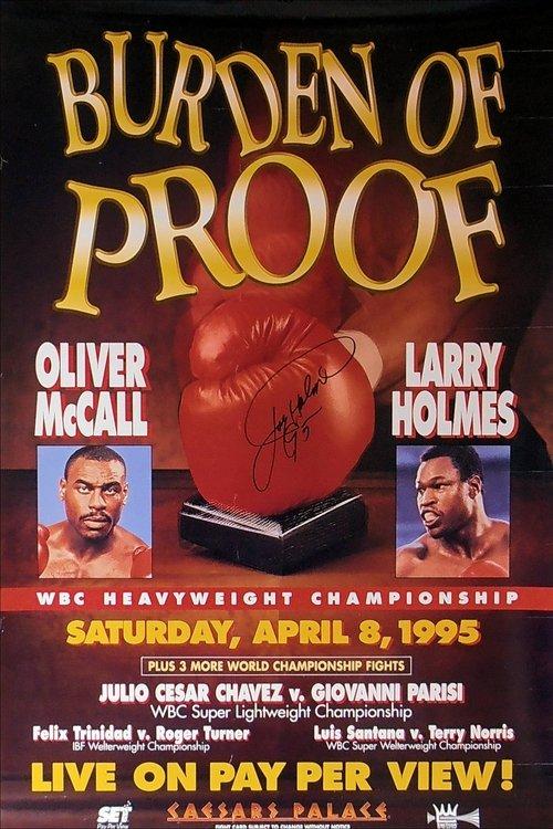 Oliver McCall vs. Larry Holmes film afişi