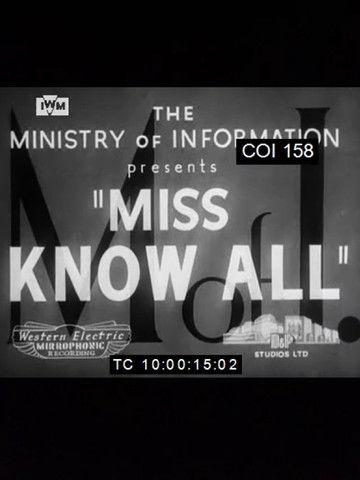 Miss Knowall film afişi