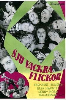 Sju vackra flickor film afişi