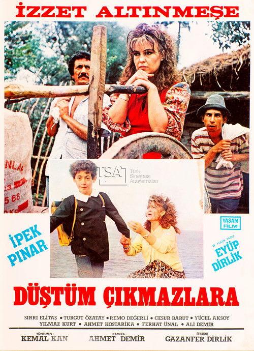 Düştüm Çıkmazlara film afişi