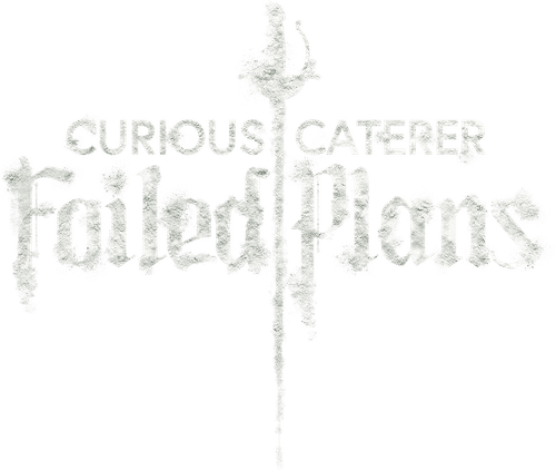 Curious Caterer: Foiled Plans logo
