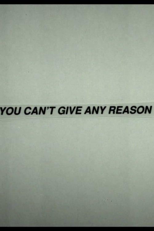You Can't Give Any Reason film afişi