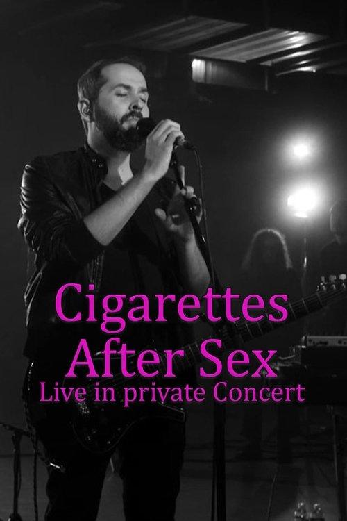 Cigarettes After Sex in Private Paris Concert film afişi