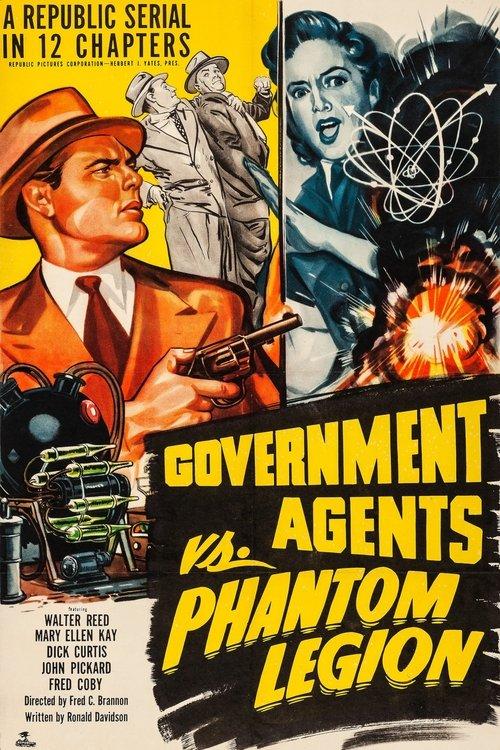 Government Agents vs Phantom Legion film afişi
