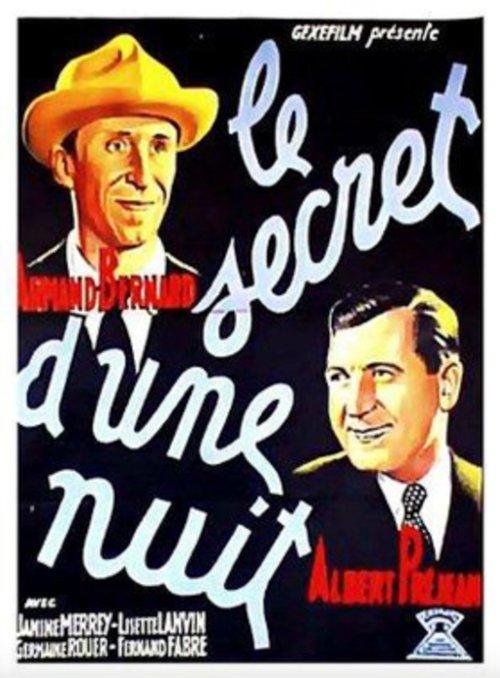 Le Secret d'une nuit film afişi