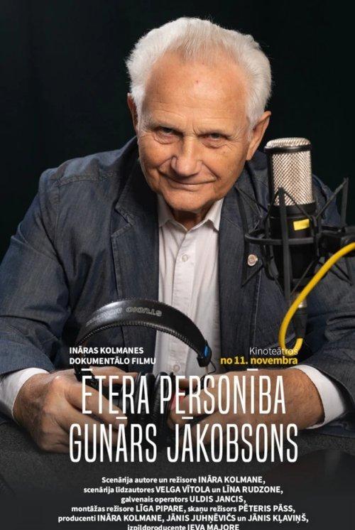 Ētera personība. Gunārs Jākobsons film afişi