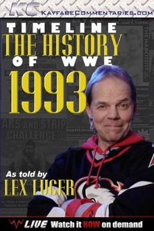 Timeline: The History of WWE – 1993 – As Told By Lex Luger film afişi