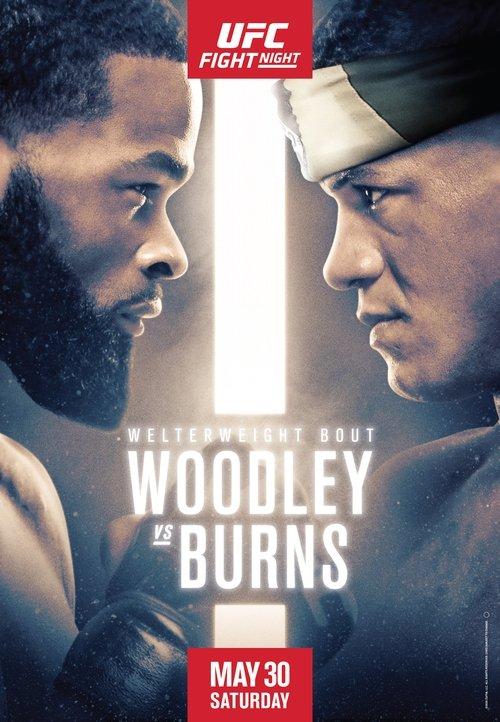 UFC on ESPN 9: Woodley vs Burns film afişi