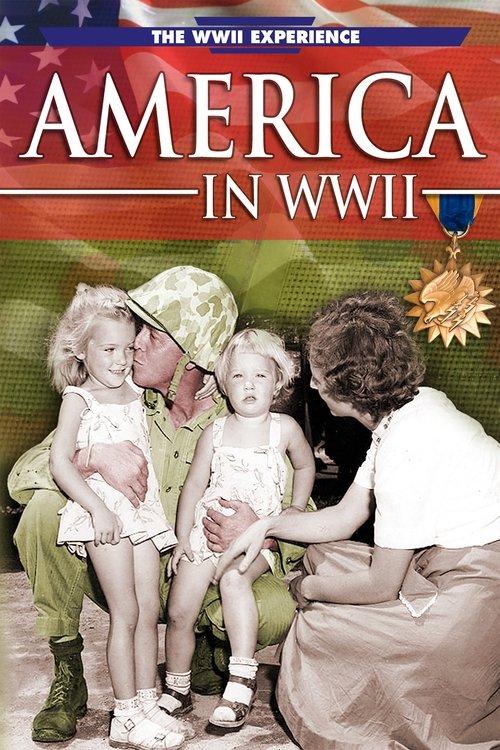 America in World War II film afişi