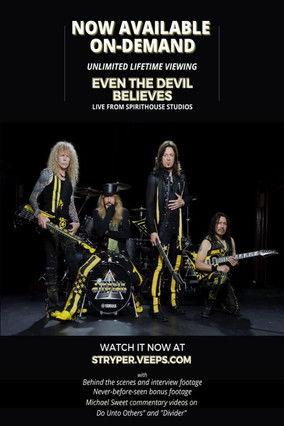 Stryper - Even the Devil Believes Live Stream film afişi