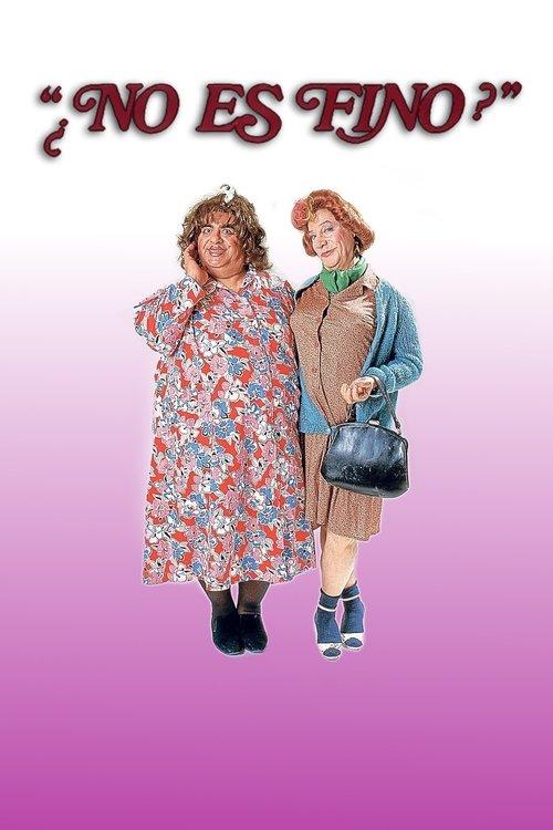 ¿No es fino? film afişi