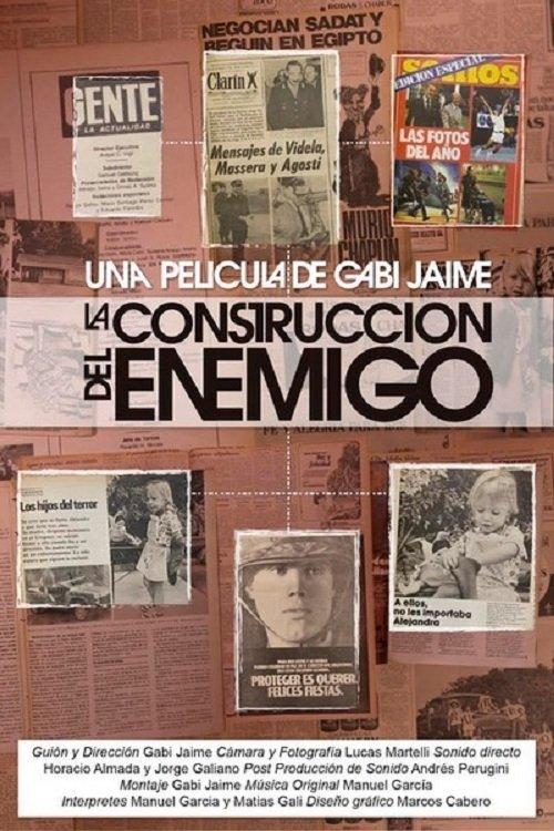 La construcción del enemigo film afişi