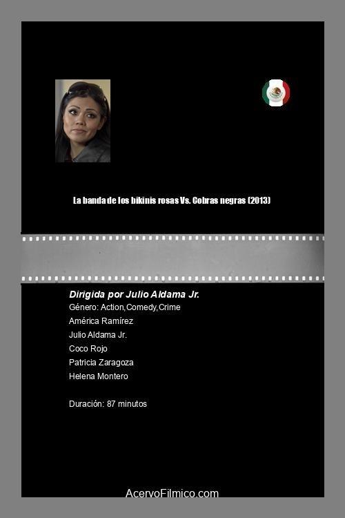 La banda de los bikinis rosas Vs. Cobras negras film afişi