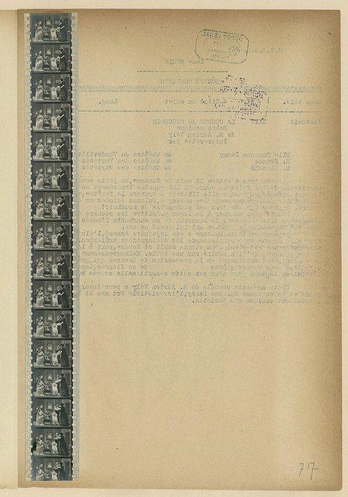 A Race for a Handkerchief film afişi