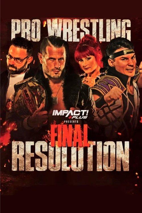 IMPACT Wrestling: Final Resolution 2023 film afişi