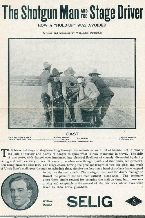 The Shotgun Man and the Stage Driver film afişi