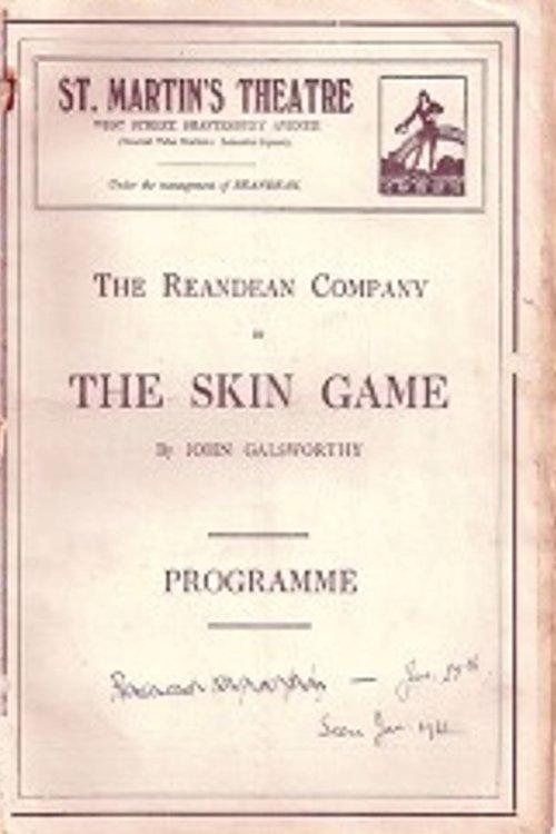The Skin Game film afişi