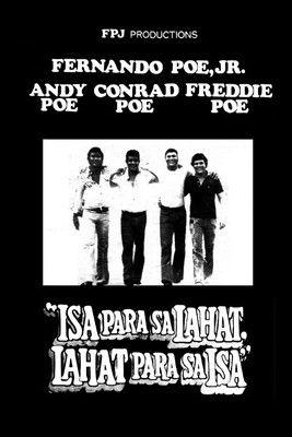 Isa Para sa Lahat, Lahat Para sa Isa film afişi