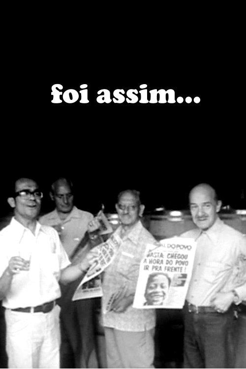 Foi Assim film afişi
