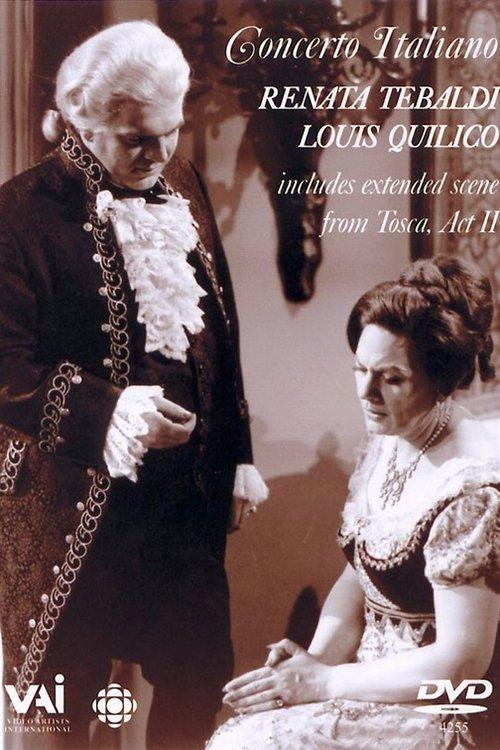 Renata Tebaldi & Louis Quilico: Concerto Italiano film afişi