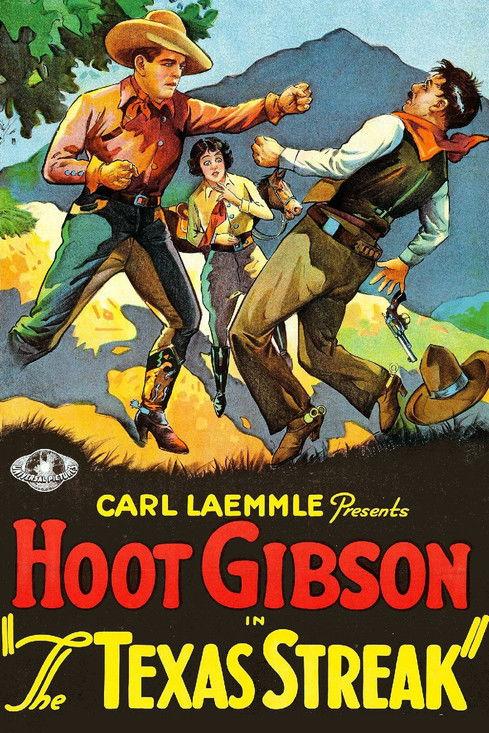 The Texas Streak film afişi