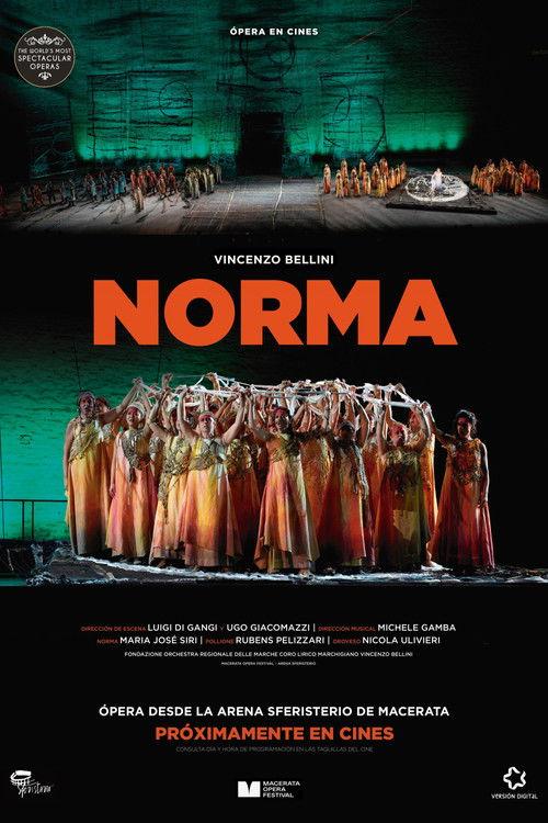 Norma (Sferisterio Opera Festival) film afişi