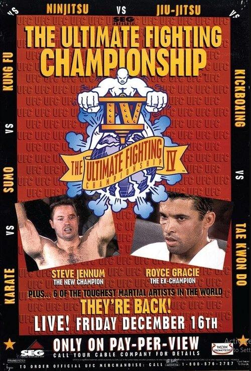 UFC 4: Revenge of the Warriors film afişi