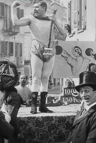 Cretinetti the Wrestler film afişi